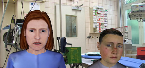 Affective Virtual Patient Screenshot